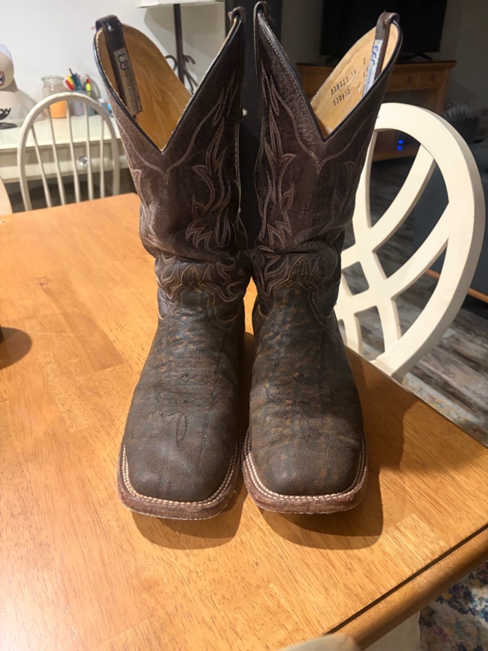 Anderson Bean Elephant Boots Size
